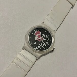 White hello kitty watch